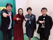 【エンタがビタミン♪】ももクロ百田夏菜子、小池百合子知事と“Zポーズ”　東京五輪への期待も