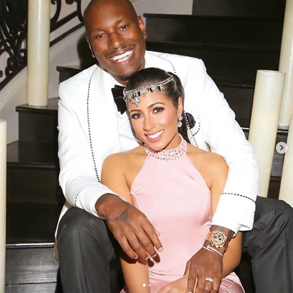 結婚して間もない頃のタイリースと妻サマンサさん（画像は『TYRESE　2018年3月8日付Instagram「International women’s day......My God’s greatest gift.....」」』のスクリーンショット）