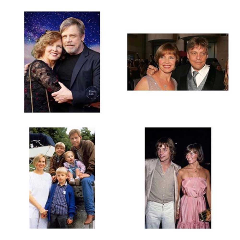 結婚40周年を祝ったマーク・ハミル（画像は『Mark Hamill　2018年12月17日付Instagram「“In all the world, there is no heart for me like yours In all the world, there is no love for you like mine”- Maya Angelou 40 years and counting....」』のスクリーンショット）