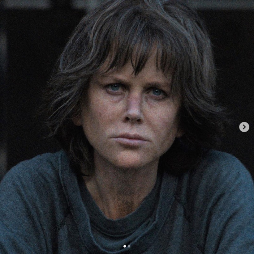 映画『Destroyer』で女性刑事エリン・ベルを演じるニコール・キッドマン（画像は『Nicole Kidman　2018年12月14日付Instagram「So thrilled and grateful to be nominated for ＃AACTAInternationalAwards for Best Lead Actress in ＃DestroyerMovie and Best Supporting Actress in ＃BoyErased.」』のスクリーンショット）