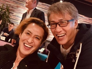 【エンタがビタミン♪】大沢樹生が“友人”木村一八と2ショット　お互い「誤解を受けるタイプ」とも