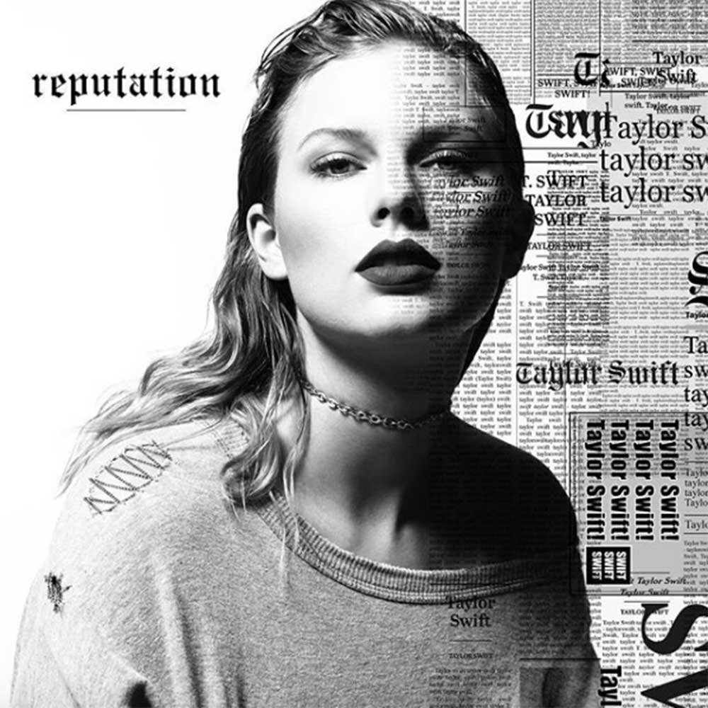 テイラー・スウィフトのアルバム『Reputation』（画像は『Taylor Swift　2017年11月7日付Instagram「3 days until ＃reputation」』のスクリーンショット）