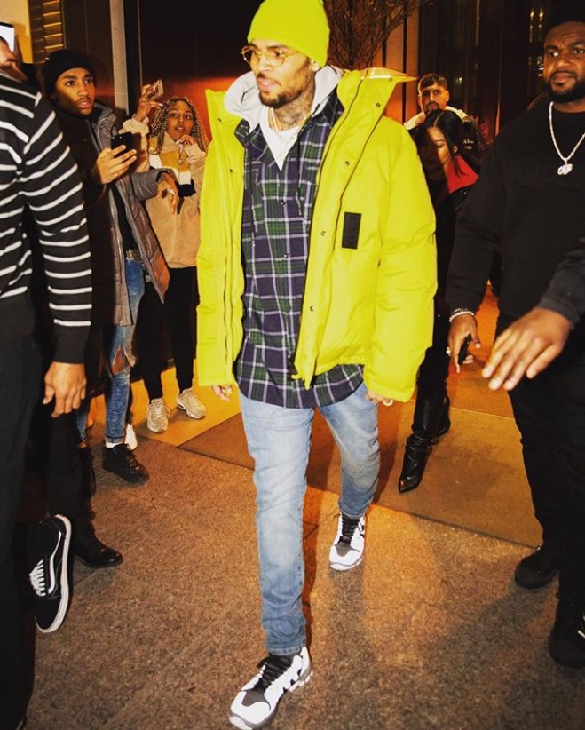 パリ滞在中のクリスに何が…（画像は『CHRIS BROWN　2019年1月21日付Instagram』のスクリーンショット）