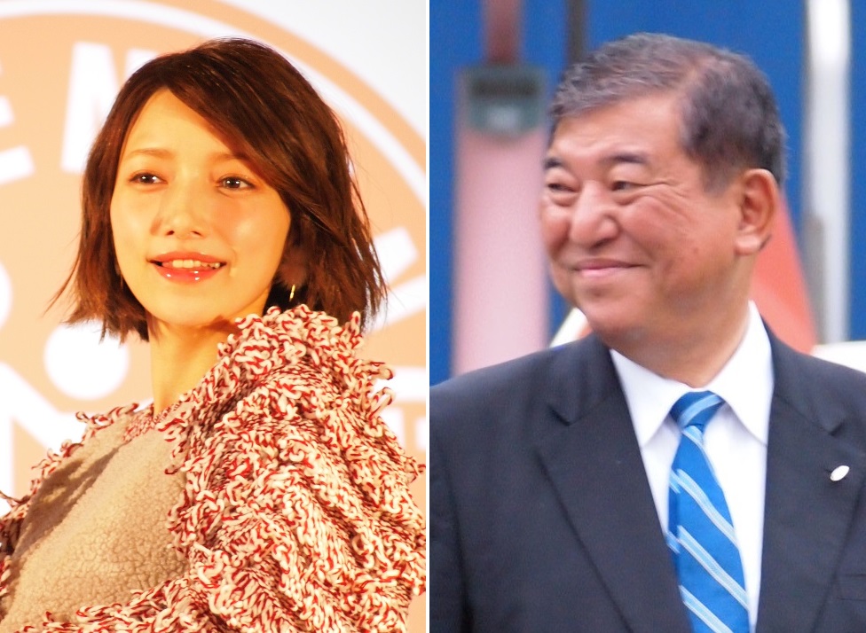 約20年ぶりに再会した後藤真希と石破茂氏