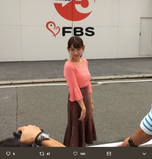 【エンタがビタミン♪】元AKB48小林茉里奈アナ×若林麻衣子アナ　『3年A組 朝礼体操』FBSver.に「キレッキレダンス、凄い」の声