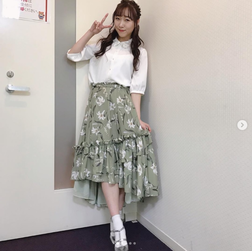 『ヒルナンデス！』に初登場した須田亜香里（画像は『須田亜香里　2019年2月8日付Instagram「2月7日（木）日テレ【ヒルナンデス】」』のスクリーンショット）