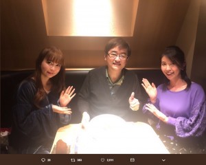 【エンタがビタミン♪】中川翔子　“伝説の山田たえ”三石琴乃＆“アニソン作曲家”田中公平と夢の会食