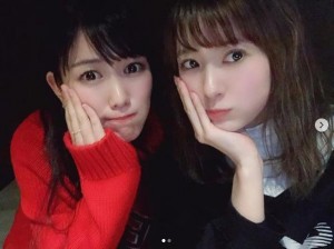 【エンタがビタミン♪】ももクロ高城れに＆モー娘。生田衣梨奈　レアショットに「奇跡のコラボレーション!!」