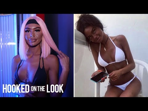 フェイクタンニングが大好きな22歳白人学生（画像は『Barcroft TV　2019年3月18日公開 YouTube「Tanning Addict Obsessed With Getting Darker | HOOKED ON THE LOOK」』のサムネイル）