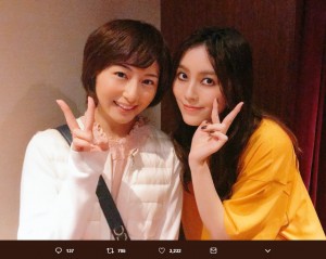 【エンタがビタミン♪】SKE48版『ハムレット』を元乃木坂46市來玲奈アナが観劇　松井珠理奈と初2ショット