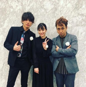 【エンタがビタミン♪】山本裕典×若菜×モリタク！　スリーショットに「全員ものまね芸人？」の声