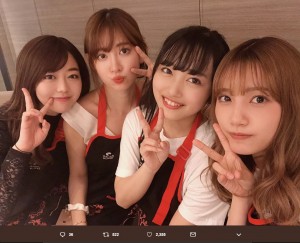 【エンタがビタミン♪】小嶋陽菜・峯岸みなみ・加藤玲奈・向井地美音　“M＆Sアイドル”集結にたかみな「よんでよ!!」