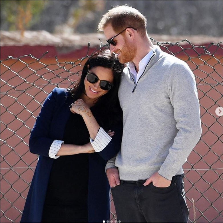 ロイヤルメンバーの公式SNSをアンフォローしたヘンリー王子夫妻（画像は『The Duke and Duchess of Sussex　2019年4月5日付Instagram「What an incredibly special surprise the grassroots led ＃globalsussexbabyshower was last Sunday!」』のスクリーンショット）