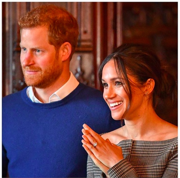 アーチーくん同伴でのアフリカ訪問を発表したヘンリー王子夫妻（画像は『The Duke and Duchess of Sussex　2019年6月27日付Instagram「TRH The Duke and Duchess of Sussex are excited to announce that they have been asked to carry out a tour to Southern Africa this autumn.」』のスクリーンショット）