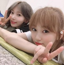 【エンタがビタミン♪】IZ*ONE宮脇咲良＆矢吹奈子　久々2ショットにファン「さくちゃんとなこ見ると泣ける」