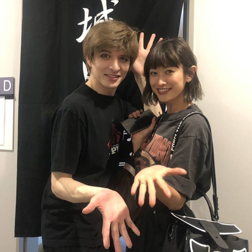 城田優と山田優の“W優”（画像は『山田優　2019年6月26日付Instagram「『PIPPIN』ゆーーーーう。」』のスクリーンショット）