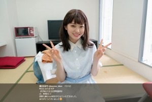 【エンタがビタミン♪】西野七瀬役を再現VTRで演じた滝口ひかり　オフショットにファン「本人より可愛い」「朝ドラのヒロイン感ある」