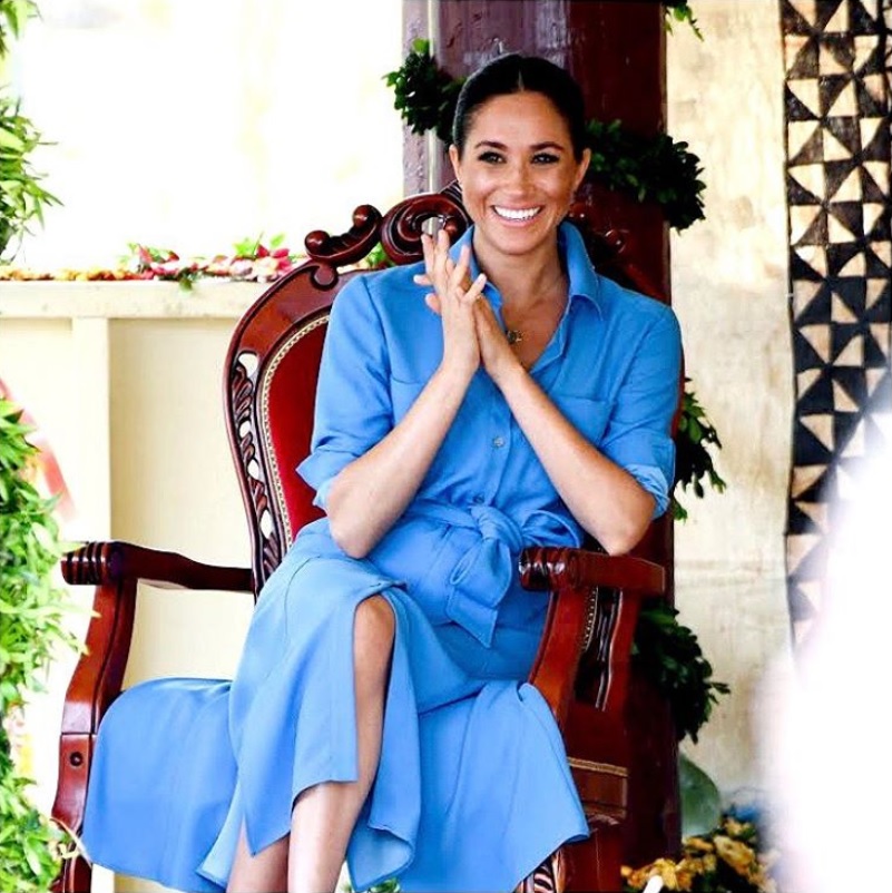 38歳になったメーガン妃（画像は『The Duke and Duchess of Sussex　2019年8月4日付Instagram「Wishing HRH The Duchess of Sussex a very Happy Birthday」（Photo（C）PA/Doug Peters）』のスクリーンショット）