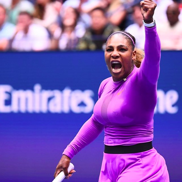 惜しくも優勝を逃したセリーナ・ウィリアムズ選手（画像は『US Open　2019年9月7日付Instagram「NO QUIT.」』のスクリーンショット）