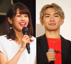 【エンタがビタミン♪】カトパン＆EXILE NAOTOの交際報道に「デキ婚だけはやめて！」ファン悲鳴