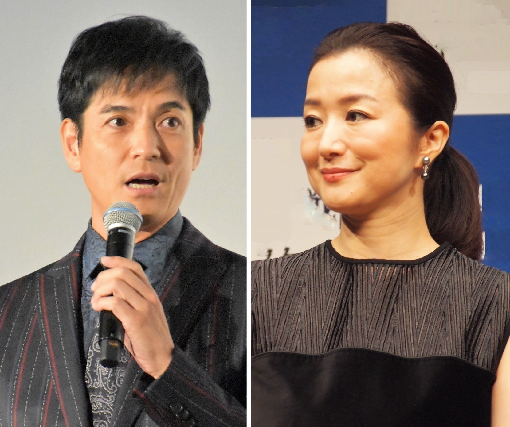 『グランメゾン東京』でギャルソンを演じる沢村一樹とシェフ役の鈴木京香