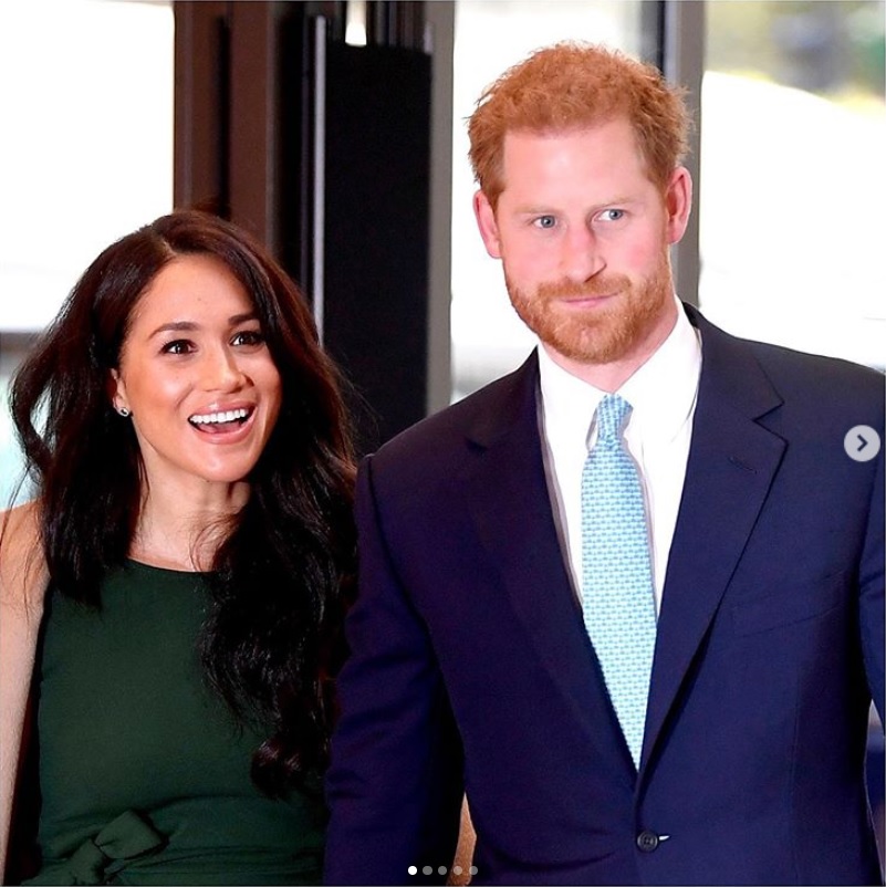 バッシングへの心境を吐露したヘンリー王子夫妻（画像は『The Duke and Duchess of Sussex　2019年10月16日付Instagram「This evening, The Duke and Duchess of Sussex attended the annual ＃WellChildAwards in London.」』のスクリーンショット）