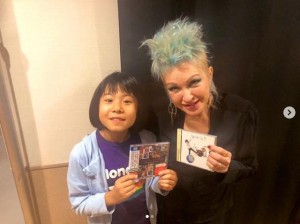 【エンタがビタミン♪】シンディ・ローパーのライブに出演　10歳のドラマーよよかの活躍にサス・ジョーダンが「ファンタスティック!!」