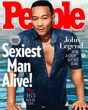 【イタすぎるセレブ達】ジョン・レジェンド『People』が選ぶ“最もセクシーな男性”に　妻クリッシー・テイゲンも自慢げにツイート