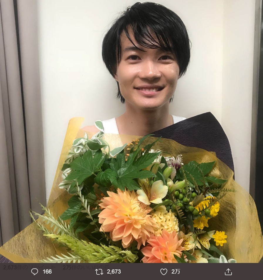 『いだてん』で五りん役を演じた神木隆之介（画像は『神木隆之介　2019年12月15日付Twitter「大河ドラマ『いだてん』観ていただき、ありがとうございました!!」』のスクリーンショット）