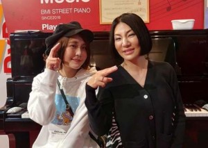 【エンタがビタミン♪】広瀬香美が精力的、ピアニスト・ハラミちゃんと即興ライブの次はKing Gnu『白日』に挑戦