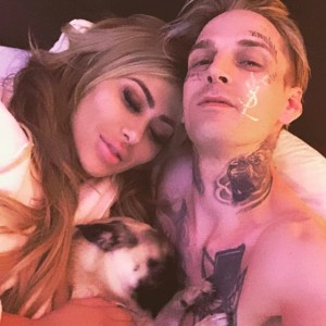 アーロンがもうすぐパパに（画像は『Aaron Carter　2020年3月21日付Instagram「I love you 3000」』のスクリーンショット）