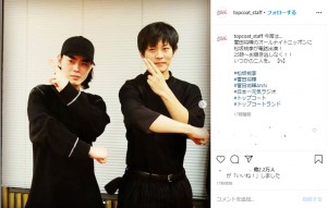 以前も共演した菅田将暉と松坂桃李（画像は『TOPCOAT【公式】　2020年4月20日付Instagram「今宵は…菅田将暉のオールナイトニッポンに松坂桃李が電話出演！」』のスクリーンショット）