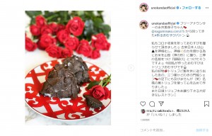 神田うのが作った“トリュフ”のおむすび（画像は『Uno Kanda　2020年4月29日付Instagram「フリーアナウンサーの永井美奈子ちゃん ＠nagaiminako.com375 から回ってきた＃祈るおむすびバトン」』のスクリーンショット）