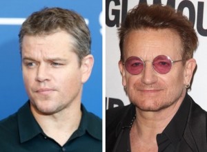 【イタすぎるセレブ達】マット・デイモン、滞在先アイルランドで「最もセクシーな男」と呼ばれる　U2ボノは賛同せず？