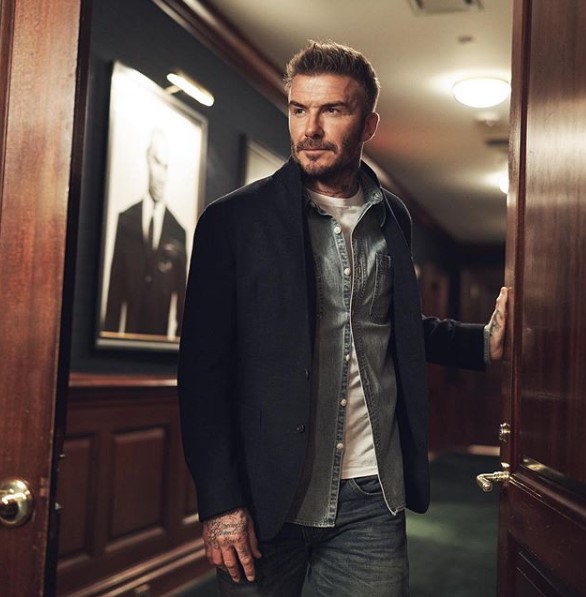 デヴィッドの料理番組に放送局も前向きか（画像は『David Beckham　2020年2月28日付Instagram「Great spending the day with the amazing Ralph Lauren at his office, someone I truly admire...」』のスクリーンショット）