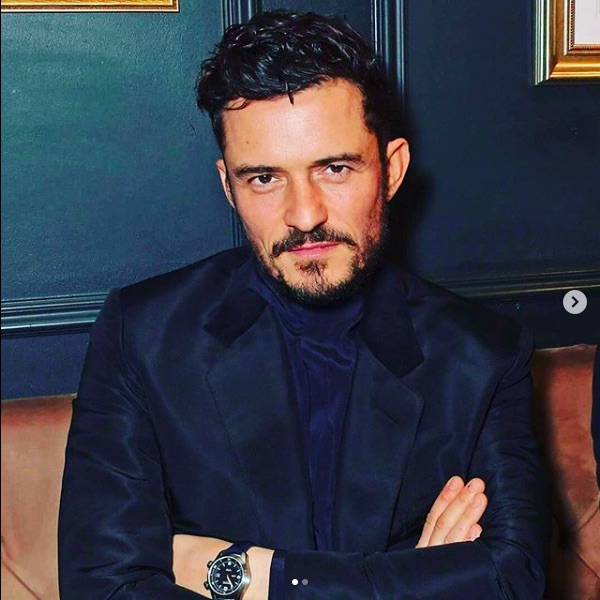 ベテラン・イクメンパパのオーランド・ブルーム（画像は『Orlando Bloom　2019年12月16日付Instagram「I felt like a dapper dan （might delete later lol） thanks to ＠alfreddunhill and ＠flauntmagazine for a fun night in London.」』のスクリーンショット）