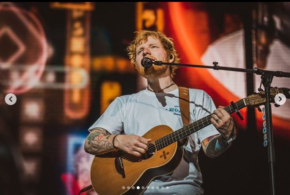 現在はミリオンセラーを出すほどになったエド・シーラン（画像は『Ed Sheeran　2019年8月28日付Instagram「Ipswich night ＃4 ! 」』のスクリーンショット）