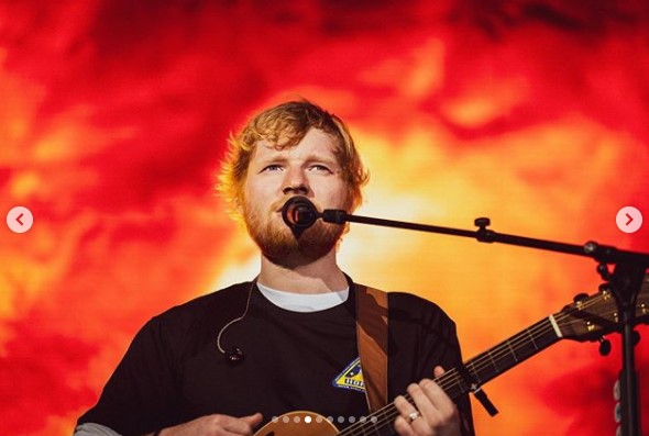 人生初のアルバムで13歳当時の初恋を歌ったエド・シーラン（画像は『Ed Sheeran　2019年8月18日付Instagram「Leeds night ＃2 ! 」』のスクリーンショット）