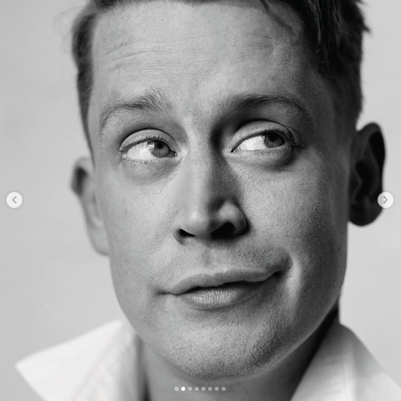 人々に時の流れを実感させたマコーレー・カルキン（画像は『Macaulay ‘Instagram’ Culkin　2020年2月12日付Instagram「In case you missed it, head to my stories for the link to the new ＠esquire featuring this guy that looks awfully familiar.」』のスクリーンショット）