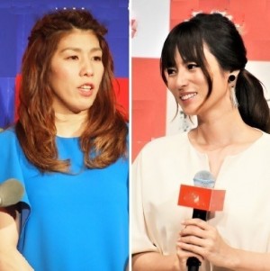 【エンタがビタミン♪】深田恭子＆吉田沙保里“ボディスーツ姿”に「綺麗なお尻」と注目　仲良し2人に「似てる」の声も