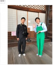 【エンタがビタミン♪】映画『浅田家！』聖地を訪れたよしお兄さん、本家・浅田政志さんに遭遇　「お互い驚きでした!!」