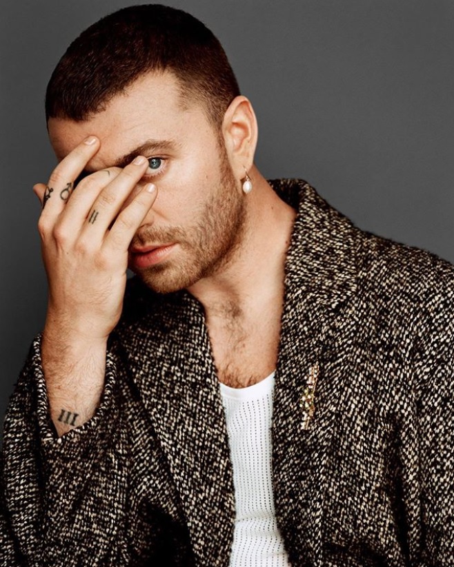 「僕は男でも女でもない」と語っていたサム・スミス（画像は『Sam Smith　2020年10月26日付Instagram「Love Goes...FIVE DAYS!!」』のスクリーンショット）