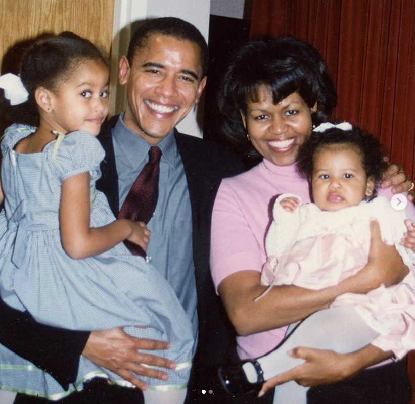 “ファミリー・ファースト”のオバマ元大統領（画像は『Barack Obama　2020年11月14日付Instagram「The fact that my own father was largely absent from my childhood helped shape my ideas about the kind of father I intended to be.」』のスクリーンショット）