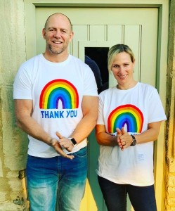 第3子は男の子を希望？（画像は『Mike Tindall　2020年5月14日付Instagram「Thank you to everyone working in the ＠nhs ＠kindred_social is raising money for the NHS through these t-shirts.」』のスクリーンショット）