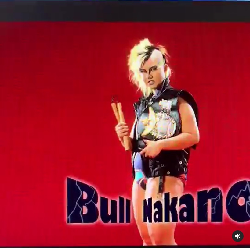 「極悪同盟」時代のブル中野（画像は『ブル中野　2019年5月5日付Instagram「bull the head」』のスクリーンショット）