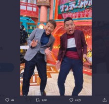 【エンタがビタミン♪】上田晋也に太田光「日本一のMC」　『サンジャポ』田中代打に「見事」「他局で『太田上田』実現」の声