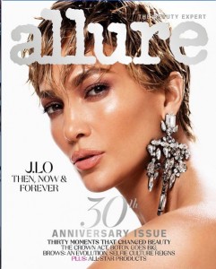 『allure』表紙ではピクシーカットに挑戦（画像は『Jennifer Lopez　2021年2月9日付Instagram「＠allure March 2021」』のスクリーンショット）