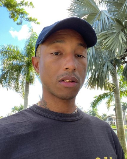 「彼はいつも他人のために尽くす人だった」とファレル・ウィリアムス（画像は『Pharrell Williams　2021年2月16日付Instagram「how are we doing today?」』のスクリーンショット）