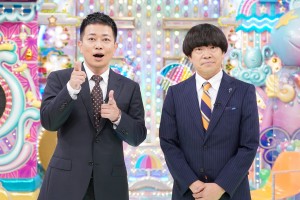 『アメトーーク特別編 雨上がり決死隊解散報告会』で経緯を説明した2人（C）テレビ朝日