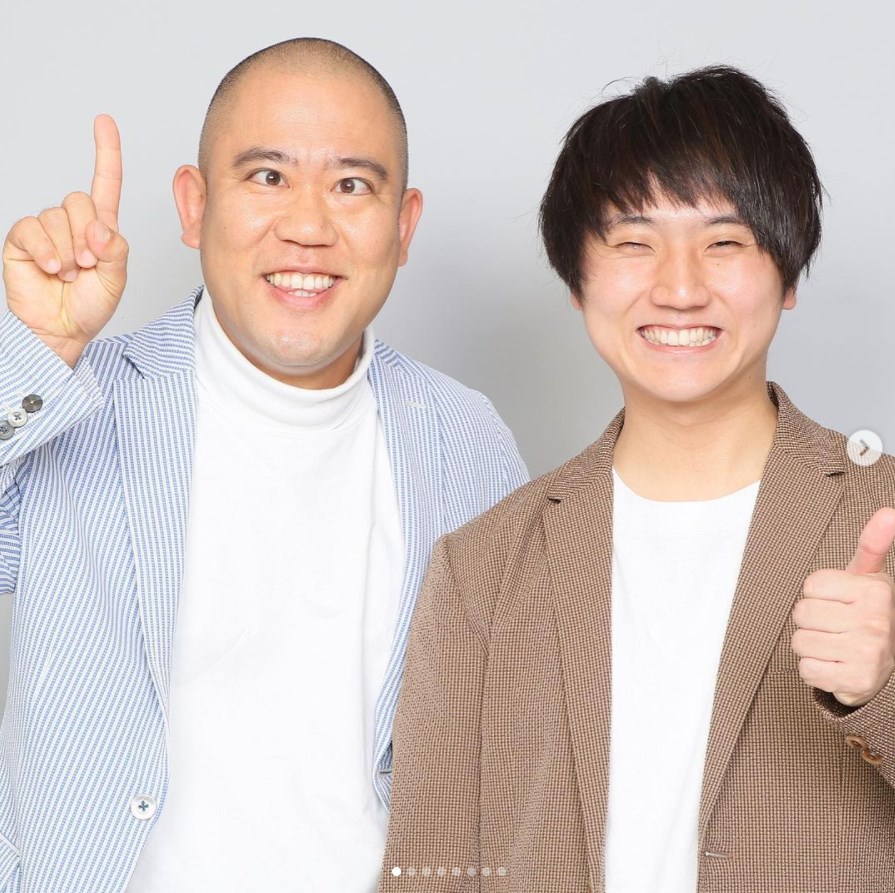 コロコロチキチキペッパーズのナダルと西野創人（画像は『コロコロチキチキペッパーズ 西野　2020年8月20日付Instagram「宣材写真新しく撮った」』のスクリーンショット）